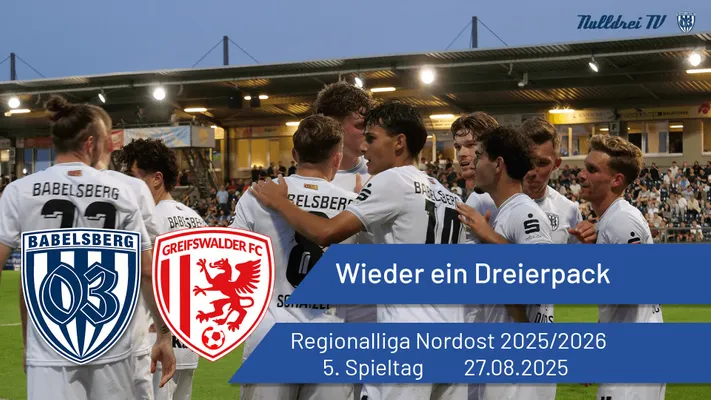 Wieder ein Dreierpack | #nulldreitv