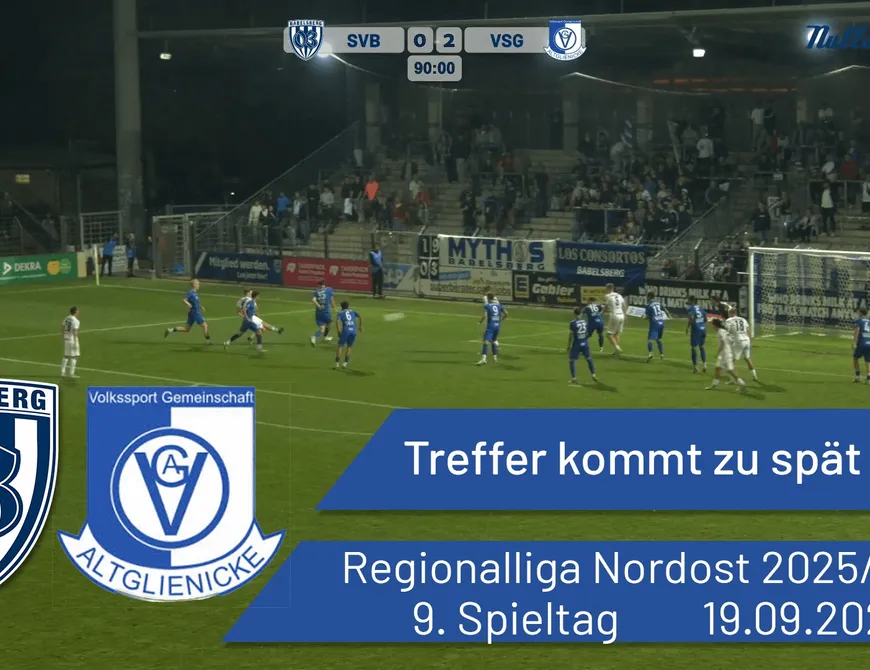 Treffer kommt zu spät | #nulldreitv