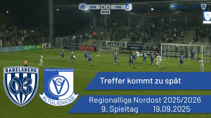 Treffer kommt zu spät | #nulldreitv