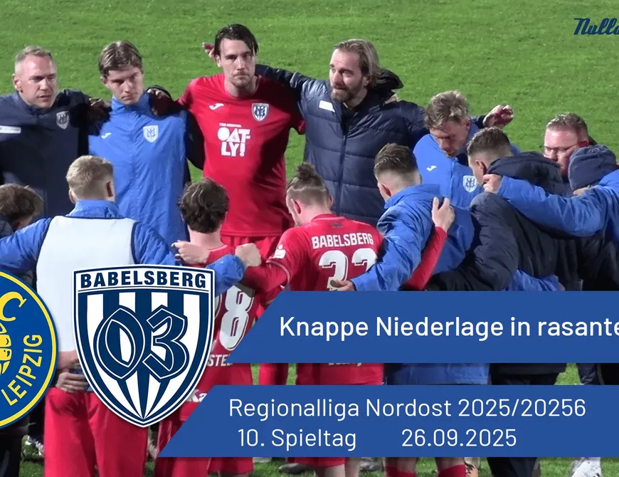Knappe Niederlage in rasantem Spiel | #nulldreitv