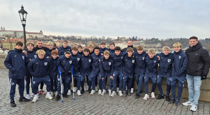 U15 auf Pragreise
