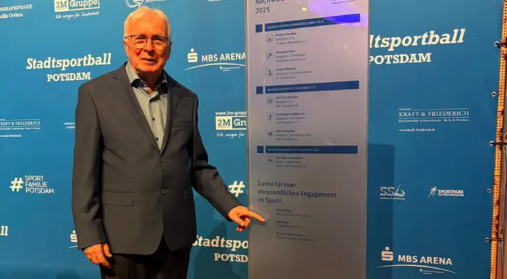 Ehrung für Matthias May