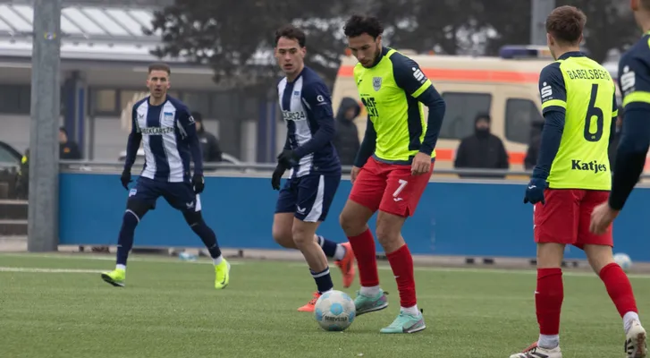 Testspielniederlage gegen Hertha BSC II