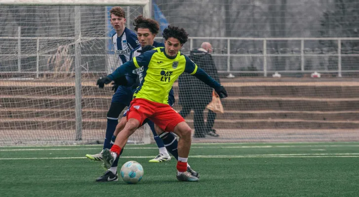 Testspiel in Dresden