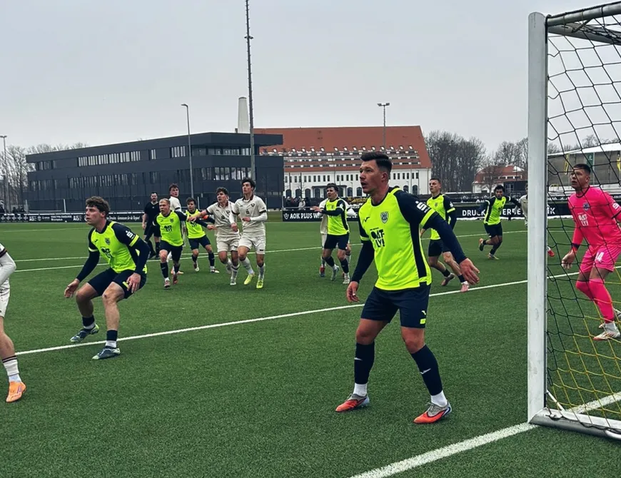 Sieg im Testspiel gegen die U21 von Dynamo Dresden