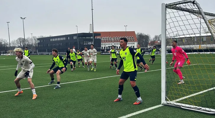 Sieg im Testspiel gegen die U21 von Dynamo Dresden