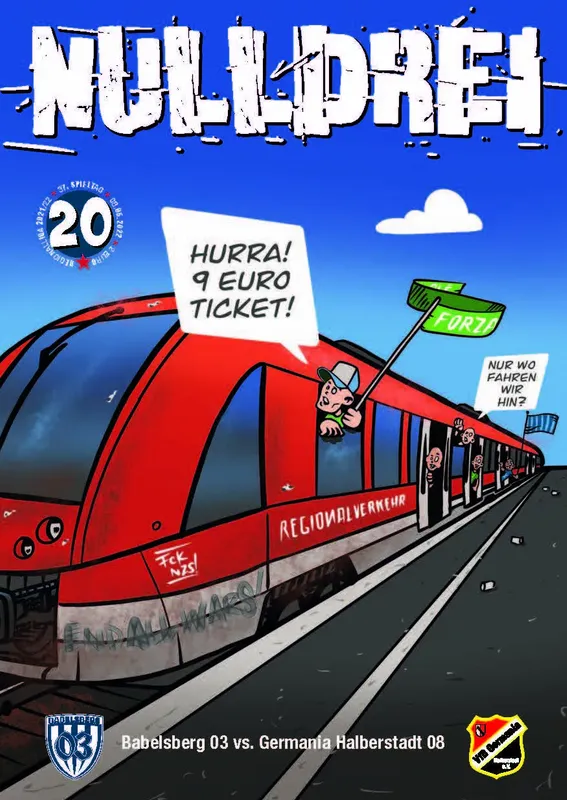 Saison 2021/22 - No.20 - Germania Halberstadt 08 