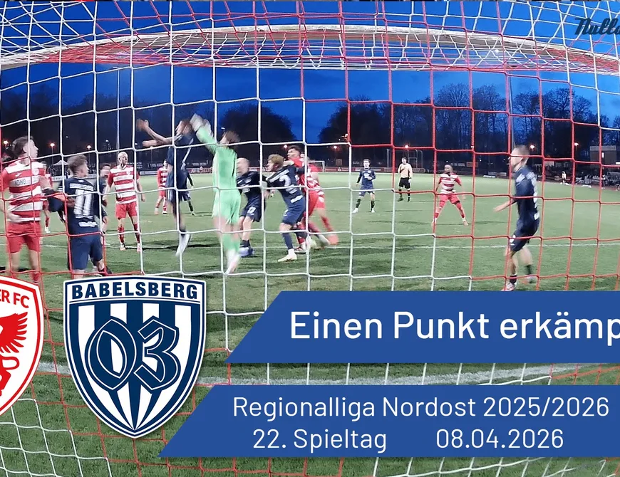 Einen Punkt erkämpft