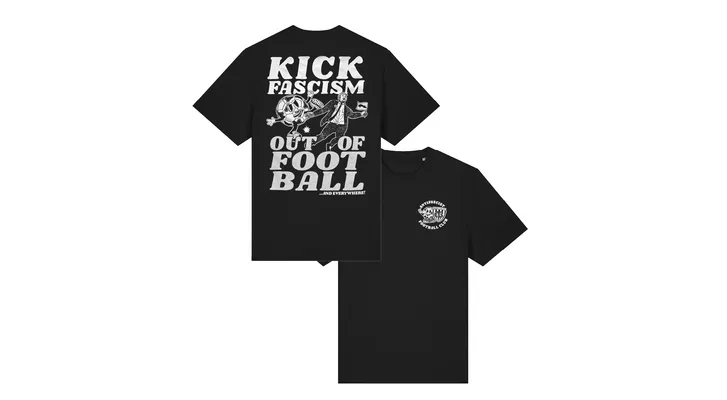 Kick-out-Shirt in schwarz