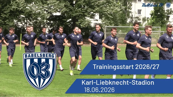 Traingsstart 2026/27