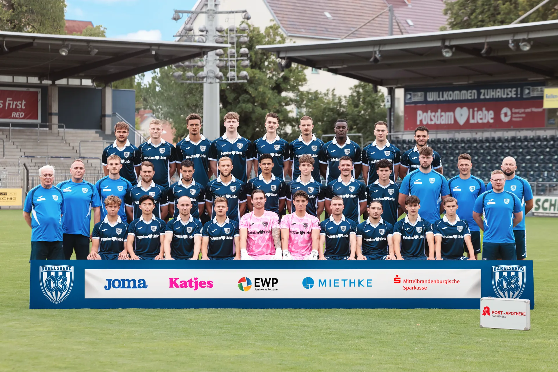 Mannschaftsfoto Erste Herren