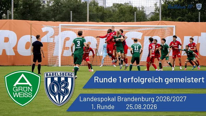 Runde 1 erfolgreich gemeistert