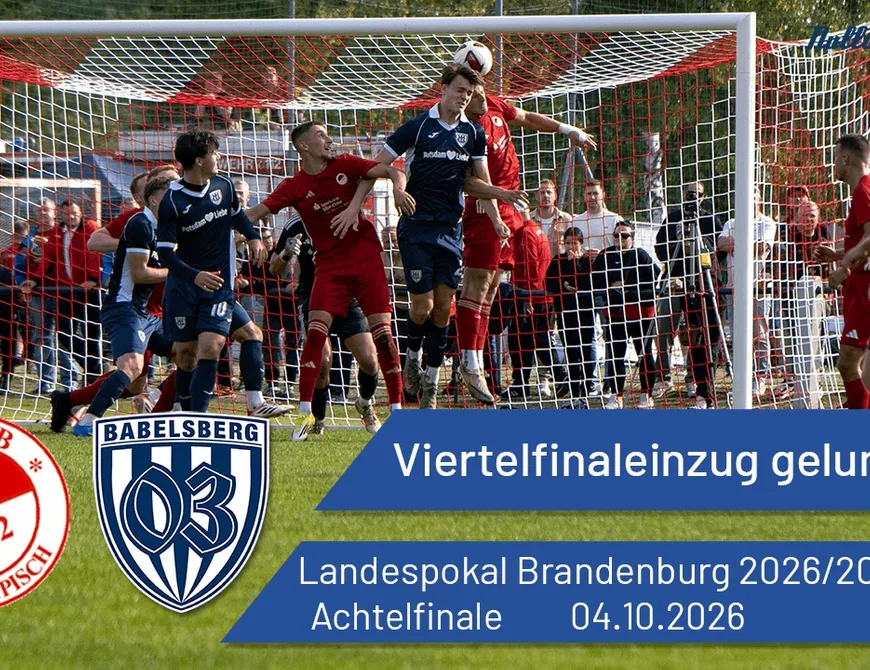 Viertelfinaleinzug gelungen