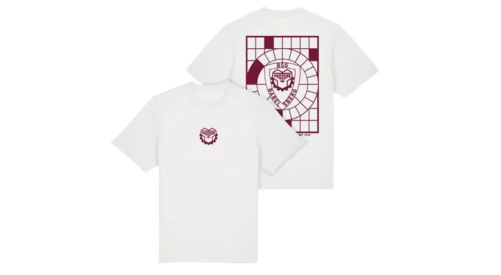Motor-Shirt auf Weiß