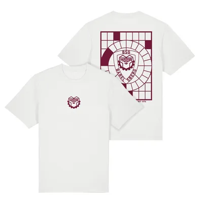 Motor-Shirt auf Weiß