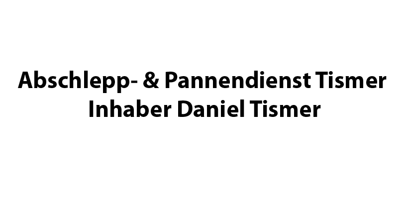 Unterstützerclub - Abschlepp- & Pannendienst Tismer Inhaber Daniel Tismer