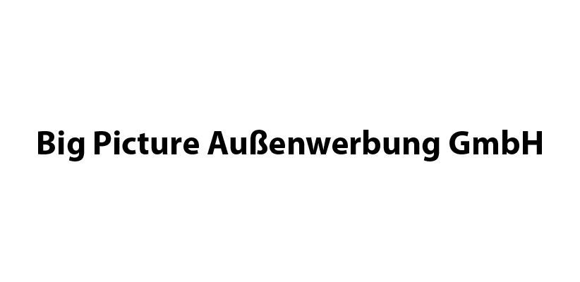 Unterstützerclub - Big Picture Außenwerbung GmbH
