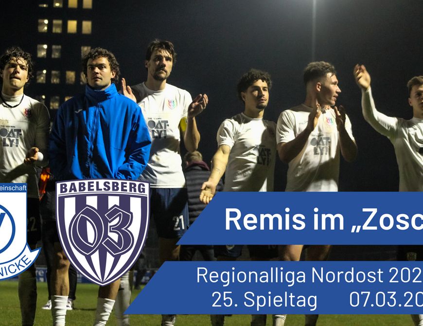 Nulldrei holt Punkt bei Altglienicke | VSG Altglienicke vs. SV Babelsberg 03 | #nulldreitv | Saison 2024/25