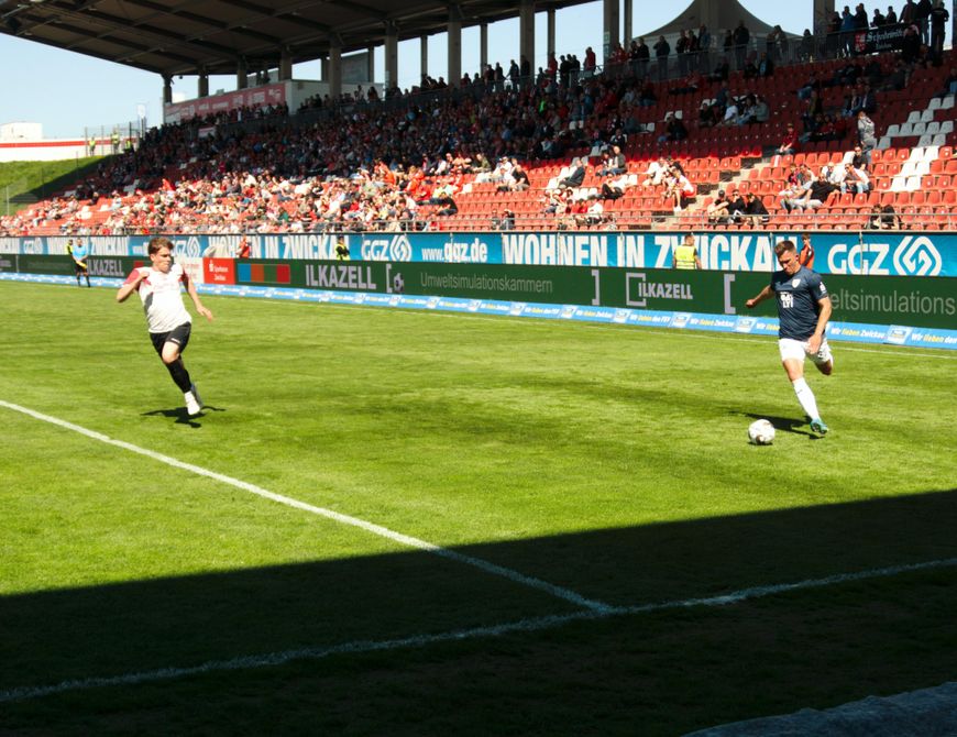 FSV Zwickau gewinnt durch Lucky Punch