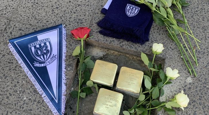 Stolpersteinverlegung in Babelsberg