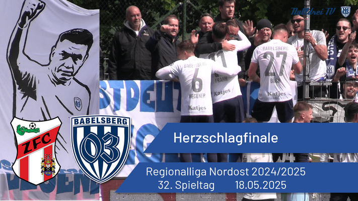 Herzschlagfinale | ZFC Meuselwitz vs. Babelsberg 03 | #nulldreitv | Saison 2024/25